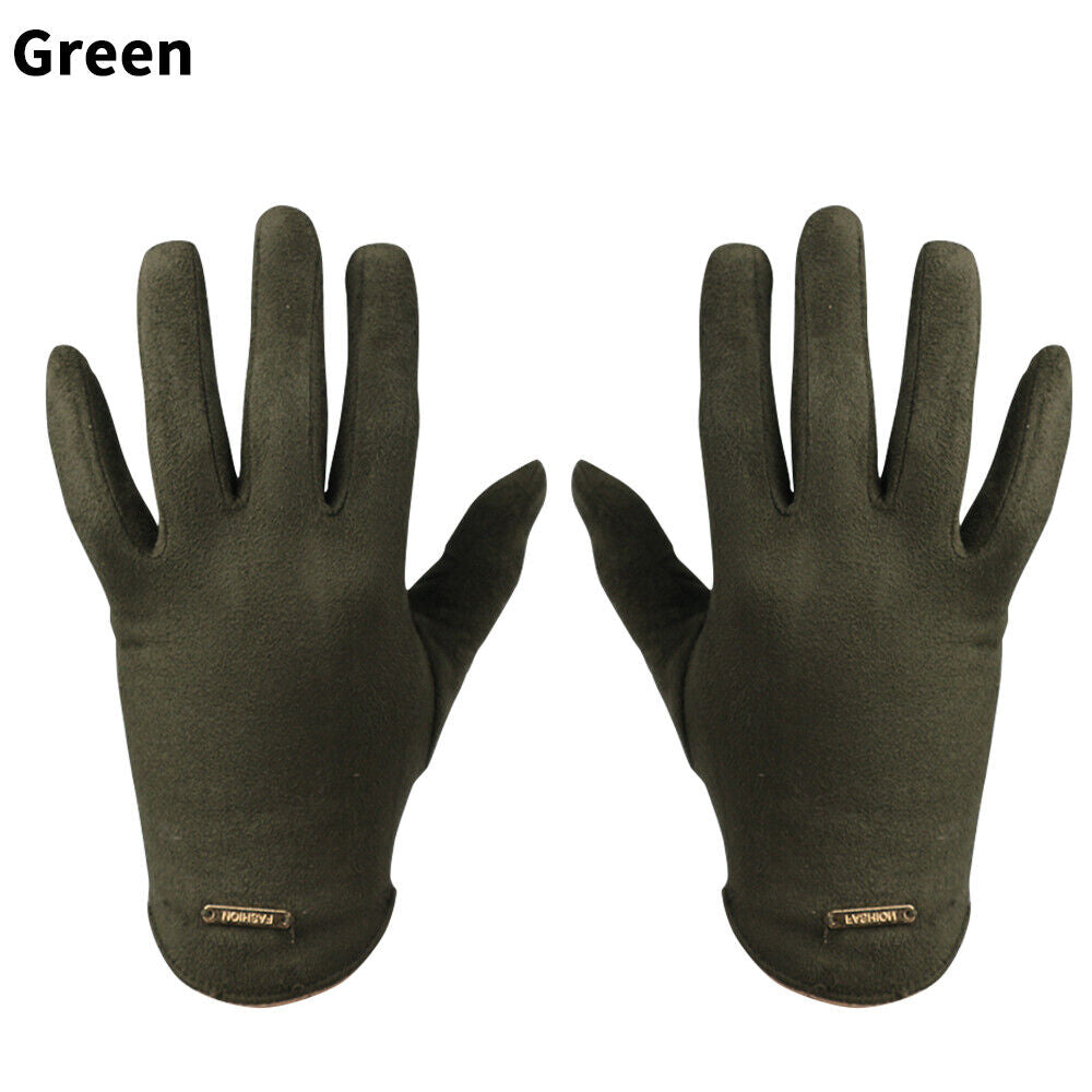 Women Ladies Winter Gloves Touch Screen Fleece Warm Soft Fur Lined Thermal