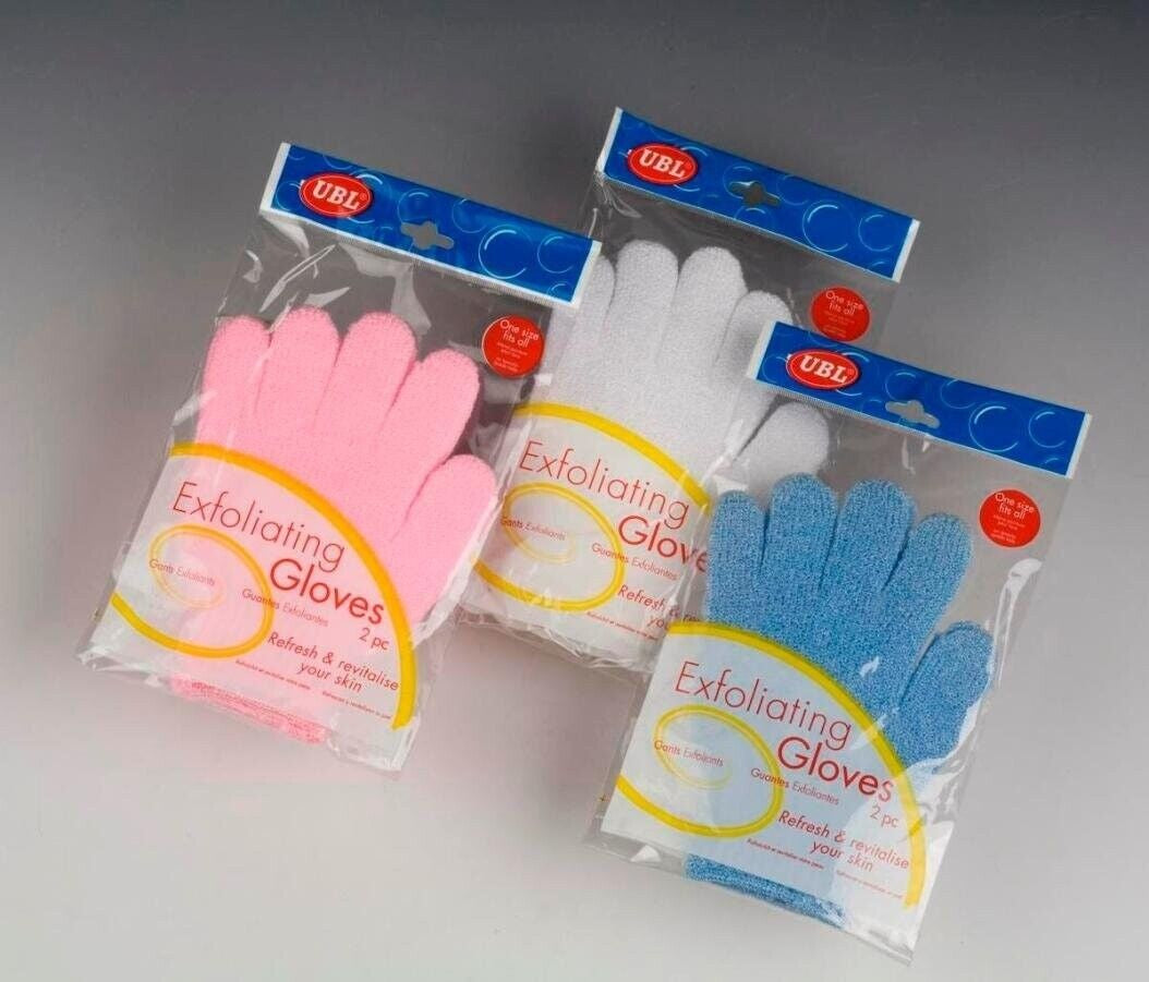 Exfoliating Gloves (1 Pair) Assorted Colour.