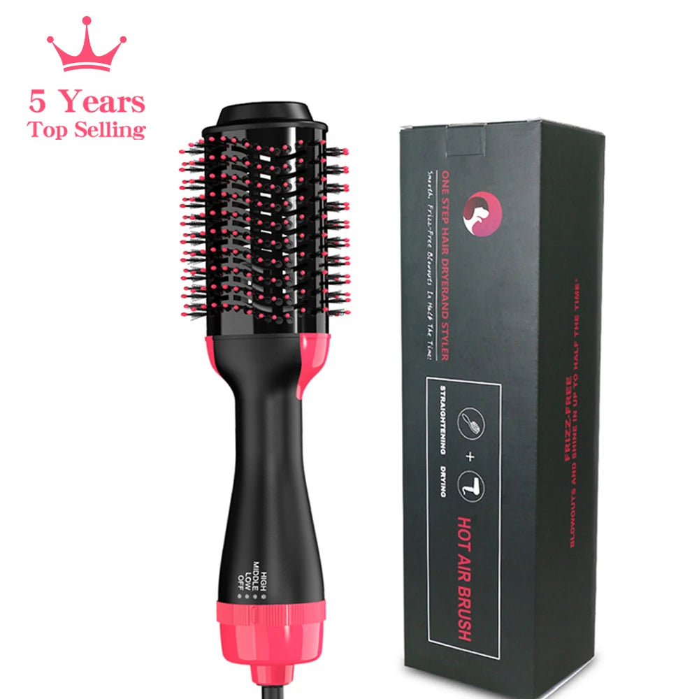 3 in 1 Hot Air Brush One-Step Hair Dryer and Volumizer Styler and Dryer Blow Dryer Brush Professional 1000W Hair Dryers