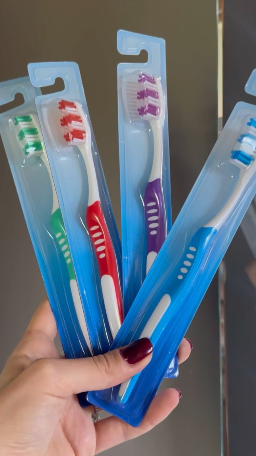 8Pk Toothbrushes Multipack Soft Bristles Manual Pack Dental Care Oral Hygiene