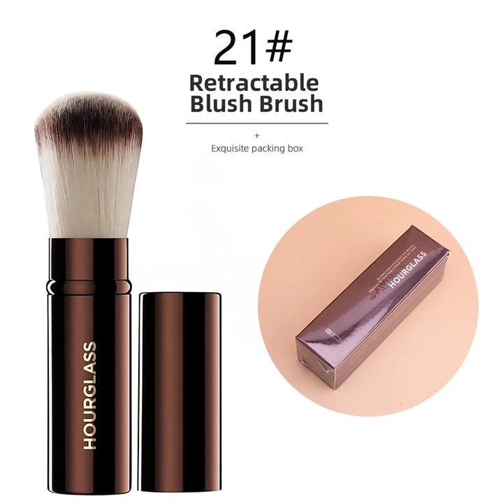 Seamless Finish Concealer Brush Angled Concealer Brush Face Buildable Coverage Liquid Cream Stick Blending Makeup Tool