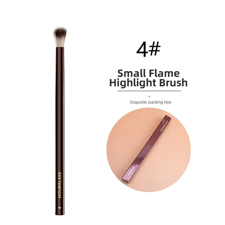 Seamless Finish Concealer Brush Angled Concealer Brush Face Buildable Coverage Liquid Cream Stick Blending Makeup Tool