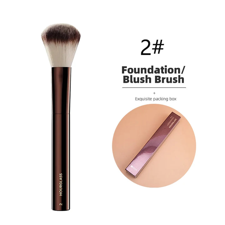 Seamless Finish Concealer Brush Angled Concealer Brush Face Buildable Coverage Liquid Cream Stick Blending Makeup Tool