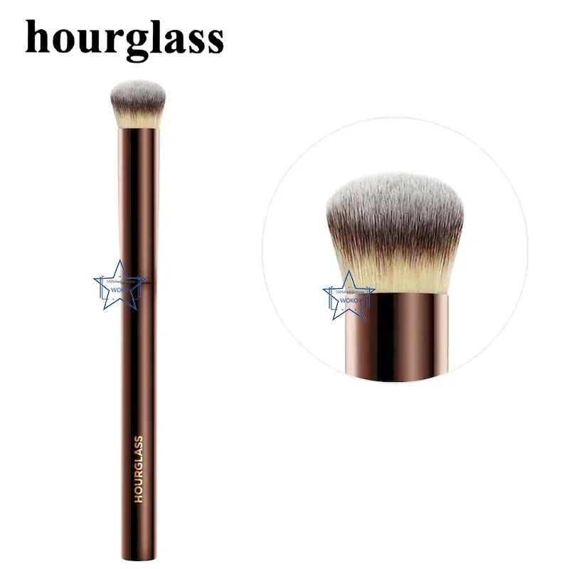 Seamless Finish Concealer Brush Angled Concealer Brush Face Buildable Coverage Liquid Cream Stick Blending Makeup Tool