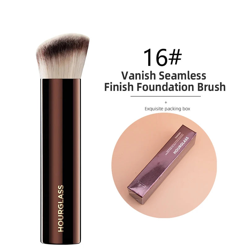 Seamless Finish Concealer Brush Angled Concealer Brush Face Buildable Coverage Liquid Cream Stick Blending Makeup Tool