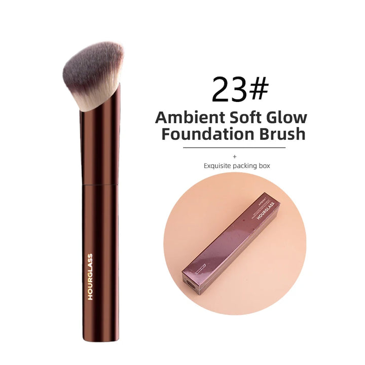 Seamless Finish Concealer Brush Angled Concealer Brush Face Buildable Coverage Liquid Cream Stick Blending Makeup Tool