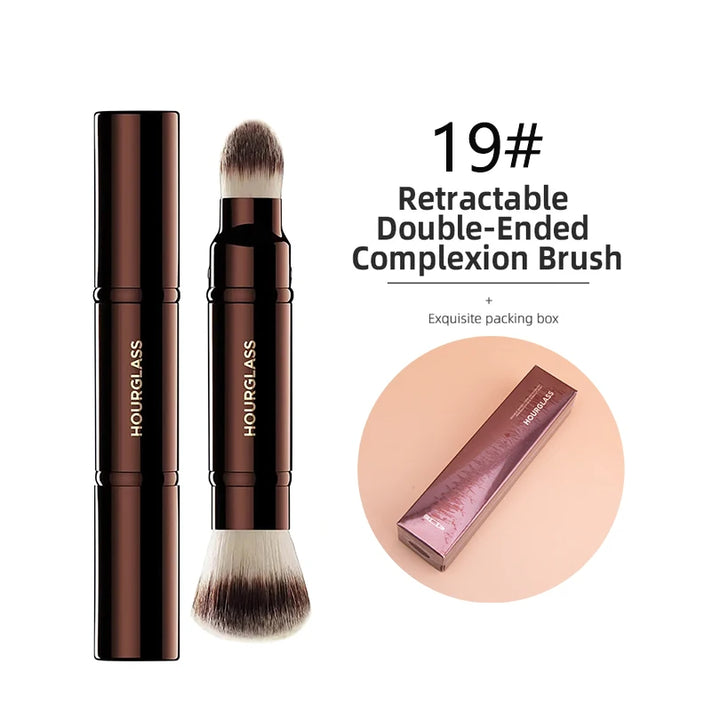 Seamless Finish Concealer Brush Angled Concealer Brush Face Buildable Coverage Liquid Cream Stick Blending Makeup Tool