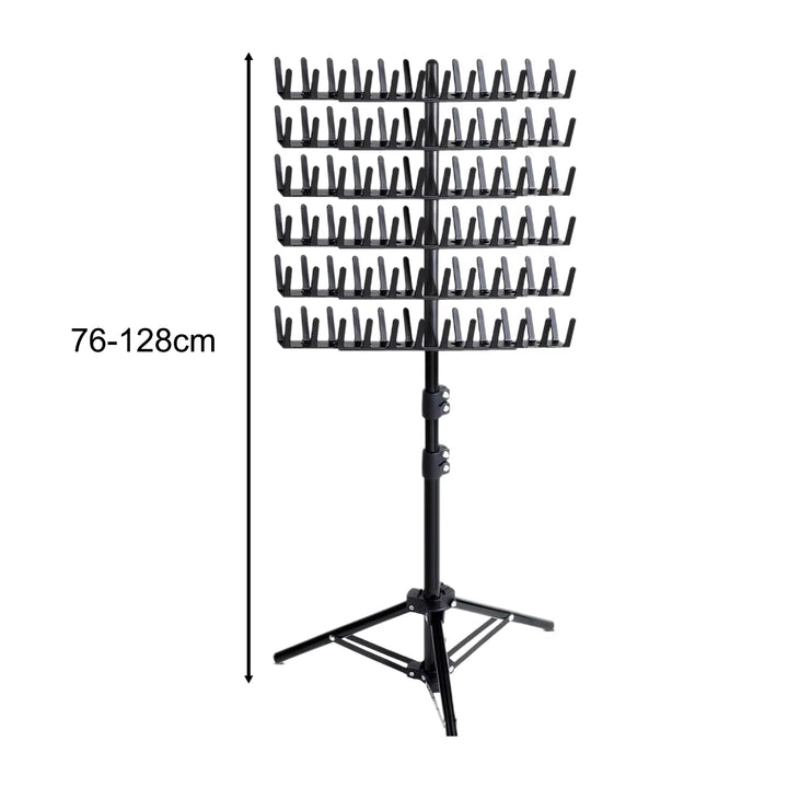 Adjustable Braiding Hair Rack 144 Pegs 2 Sided Hair Braiding Rack for Braiders Hairstylists Home Salon Hair Extension Holder