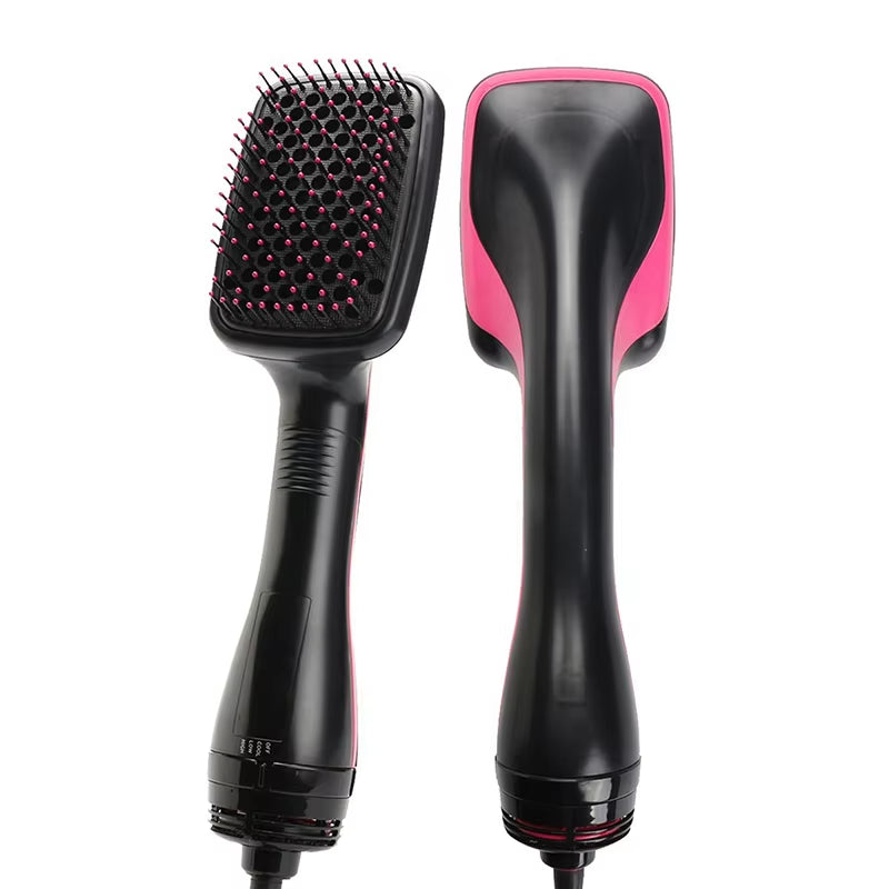 Hot Air Hair Dryer Brush Multifunctional Hairdryer One Step Ions Hot and Cold Air Wind Blow Dryer Brush with Comb